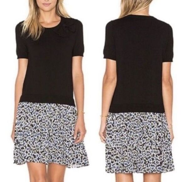 KATE SPADE Dress, S, Knit Top, Hollyhock Floral Pleated Skirt, Short sleeves - Picture 12 of 12